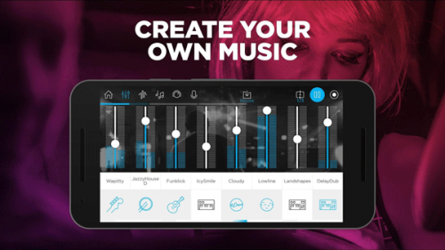 Music Maker JAM���°����ؽ�ͼ