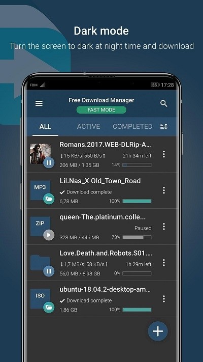 Free Download Manager�������ؽ�ͼ